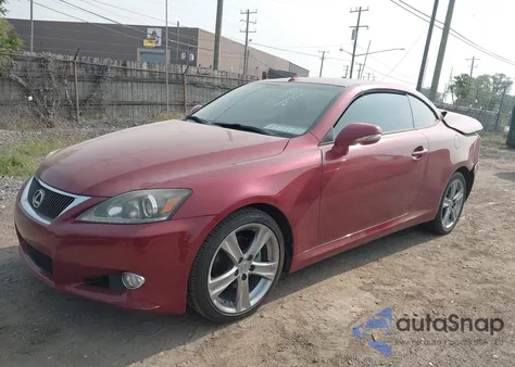 2012 Lexus Is from USA, damaged, VIN JTHFF2C27C2525730
